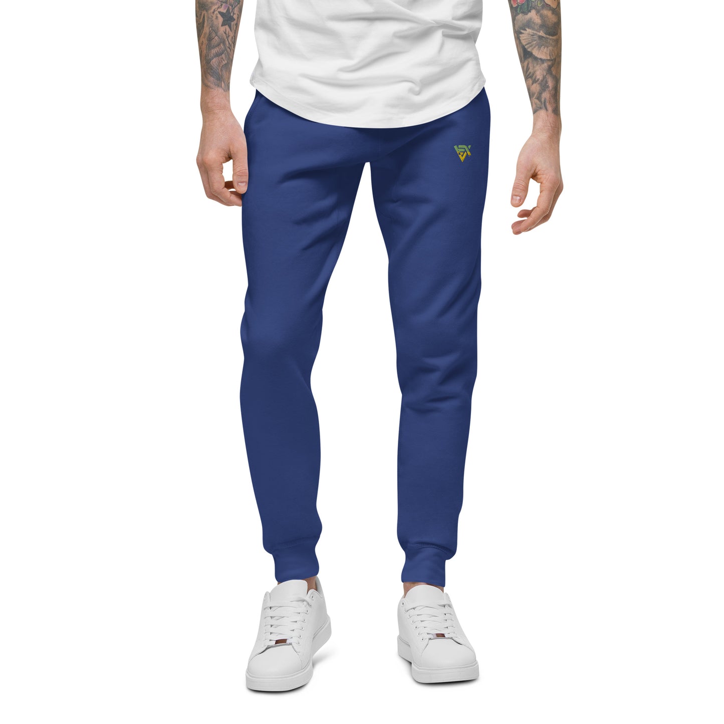 Men's Embroidered Fleece Joggers